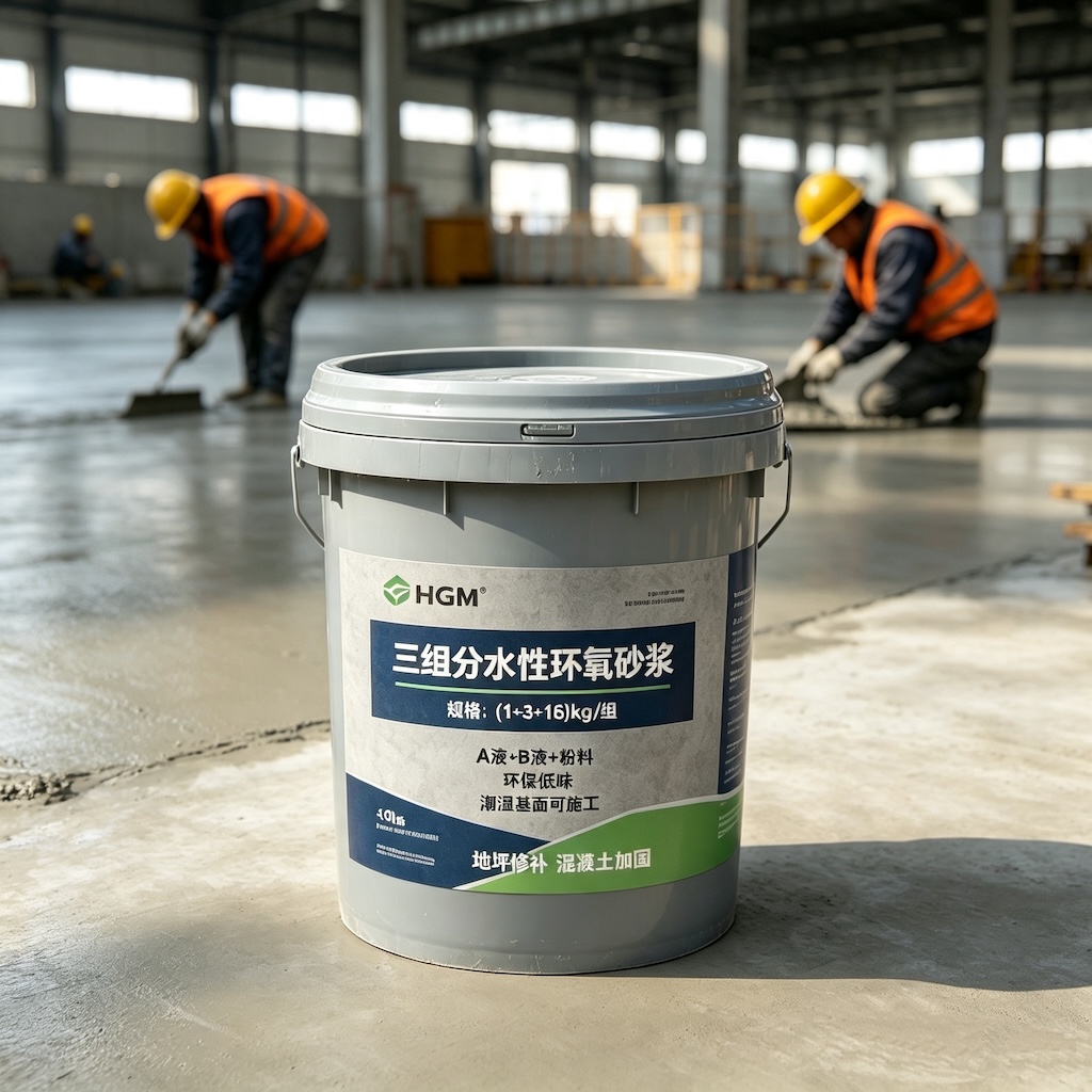 鼎湖三组份水性环氧砂浆